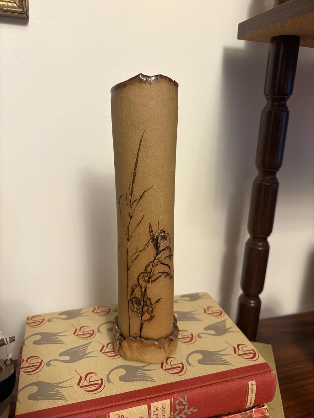 Vintage Studio Pottery Bud Vase